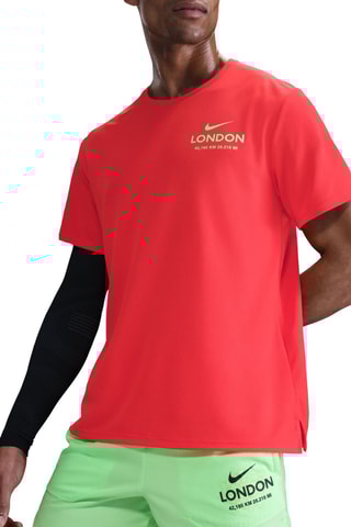 T-shirt de running Miler - Rouge