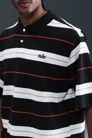 Polo oversize Club - Noir