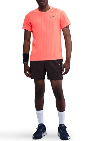 T-shirt de tennis Slam - Corail