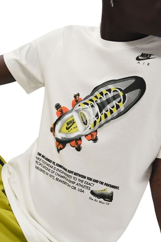 T-shirt Med Gfx Fw Cultur - Ecru