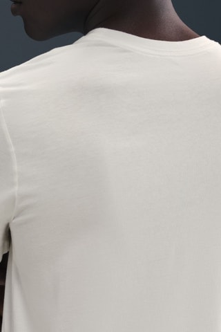 T-shirt Med Gfx Fw Cultur - Ecru