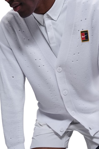 Gilet de tennis Nike Court Slam - Blanc