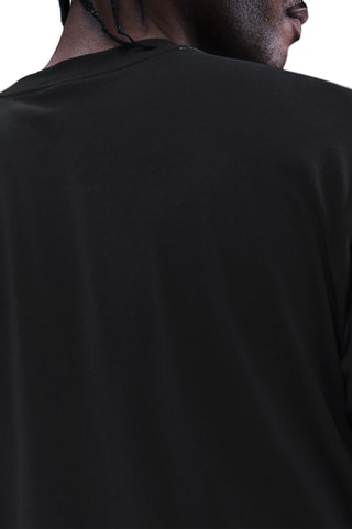 T-shirt ample Tech - Noir