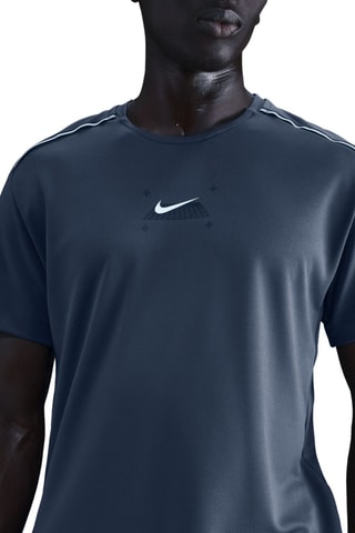 T-shirt de running Miler - Bleu marine