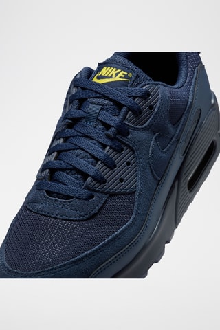 Nike Air Max 90 - Bleu marine et jaune