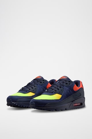 Nike Air Max 90 - Bleu marine et orange