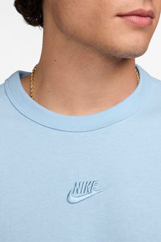 T-shirt de sport en coton biologique Premium Essentials - Ciel