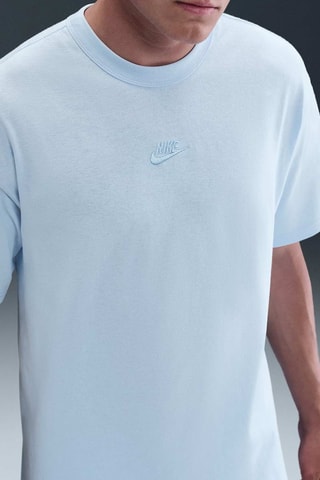 T-shirt de sport en coton biologique Premium Essentials - Ciel