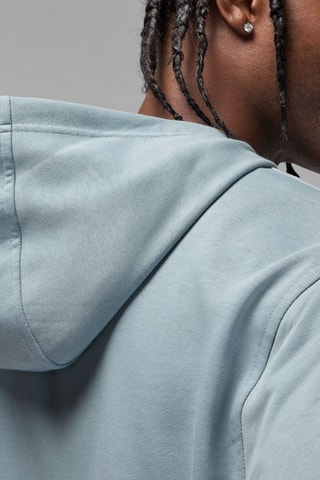 Sweat polaire à capuche Crossover - Ciel