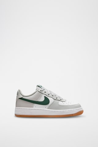 Nike Air Force 1 Big en cuir - Gris et blanc