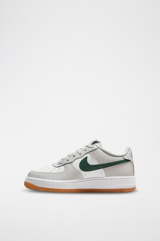 Nike Air Force 1 Big en cuir - Gris et blanc