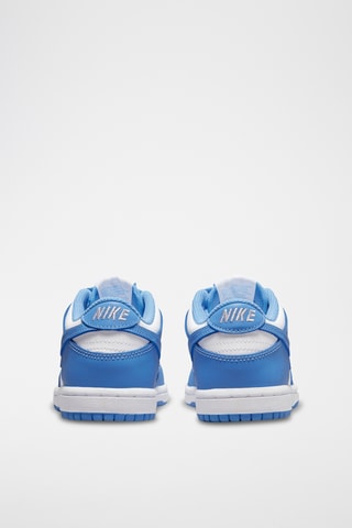 Nike Dunk Low en cuir - Blanc et ciel
