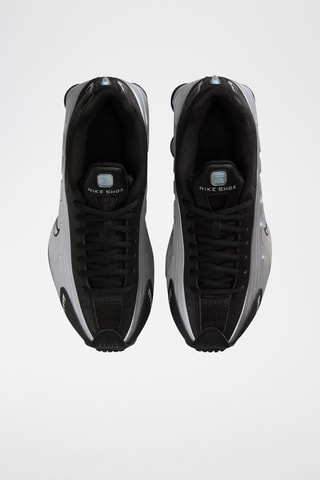 Nike Shox R4 - Argenté et noir