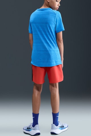 T-shirt Nike Dri-Fit Miler - Ciel