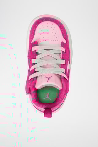 Jordan 1 Low en cuir - Rose et blanc