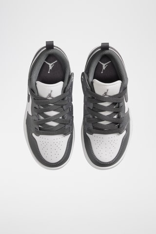 Jordan 1 Low - Blanc et gris foncé
