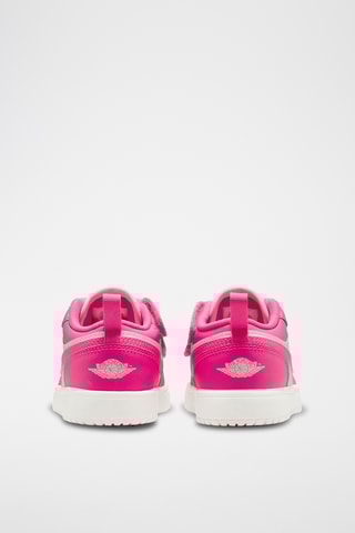Jordan 1 Low - fuchsia et blanc