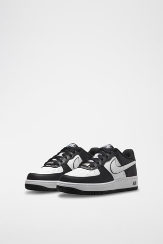 Nike Air Force 1 en cuir - Blanc et noir