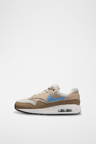 Nike Air Max 1 en cuir - Ciel et beige