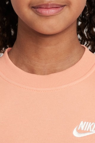 Sudadera polar Sportswear Club - Salmón