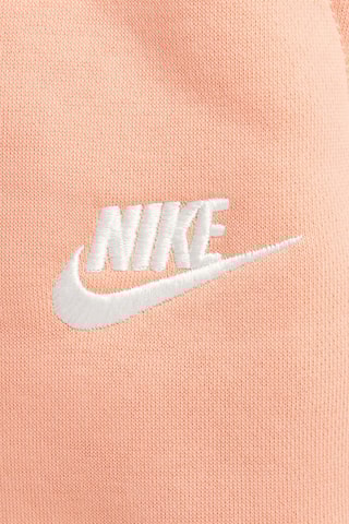 Pantalon polaire taille haute Sportswear Club - Saumon