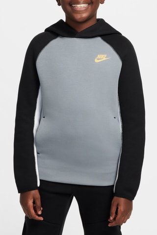 Sweat à capuche - Gris foncé et noir