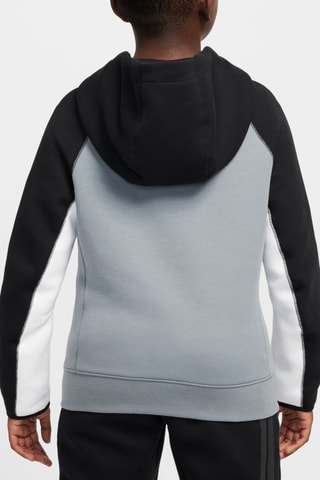 Sweat à capuche - Gris foncé et noir