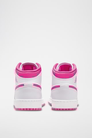 Air Jordan 1 Mid en cuir - Gris clair