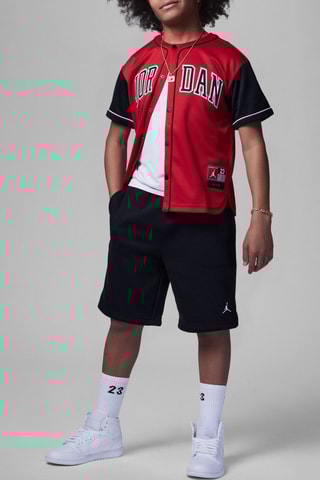 Maillot de baseball Jordan Big Kids- Rouge et noir