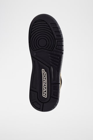 Jordan Spizike en cuir - Ecru et noir