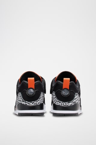 Jordan Spizike en cuir - Noir et orange