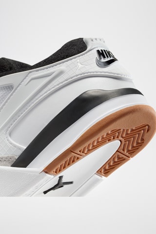 Jordan 4RM en cuir - Noir et blanc