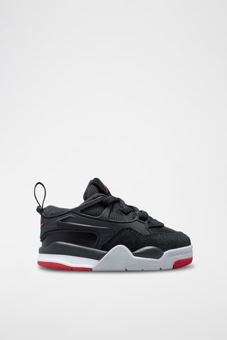 Jordan 4RM en cuir - Noir et rouge