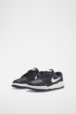 Nike Full Force Low en cuir - Noir