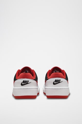 Nike Full Force Low en cuir - Blanc