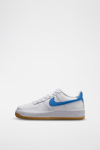 Nike Air Force 1 en cuir - Blanc