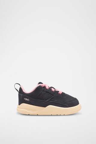 Jordan Flight Court en cuir - Noir