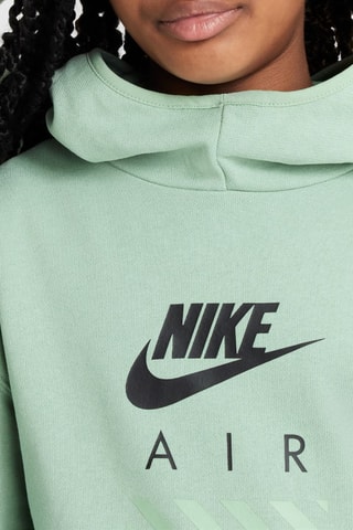 Sweat polaire à capuche - Vert clair