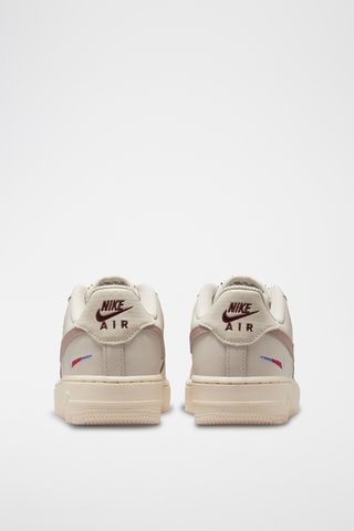 Nike Air Force 1 en cuir - Beige