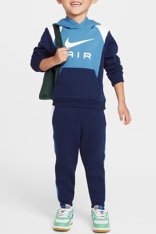 Sweat à capuche et pantalon polaires Nike Air - Bleu nuit