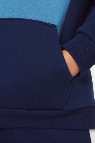 Sweat à capuche et pantalon polaires Nike Air - Bleu nuit