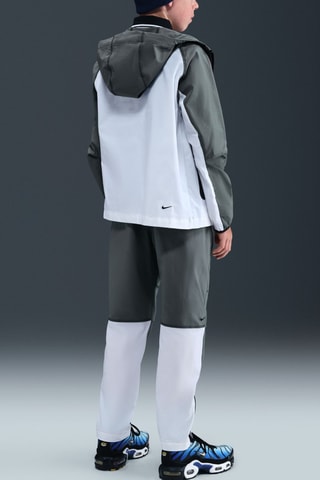 Veste à capuche Nike Tech - Blanc et gris clair