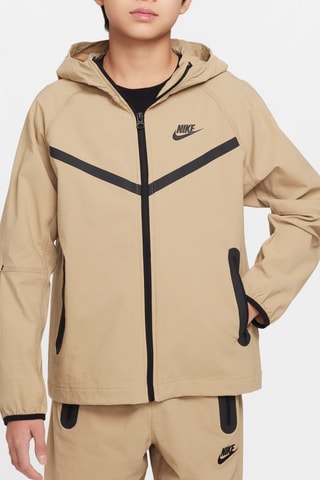 Veste à capuche Nike Tech - Beige et noir