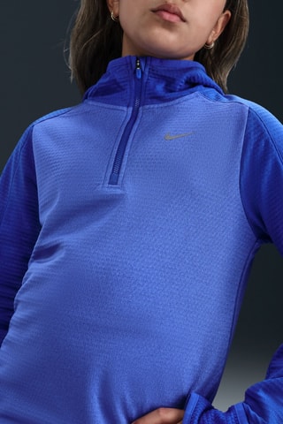 Sweat à capuche - Bleu