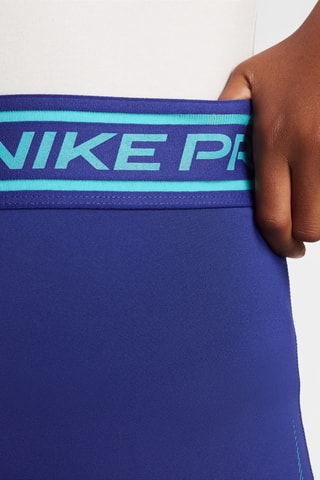 Panty taille haute Nike Pro - Bleu nuit