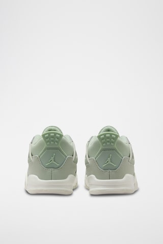 Jordan 4 Retro en cuir - Vert olive