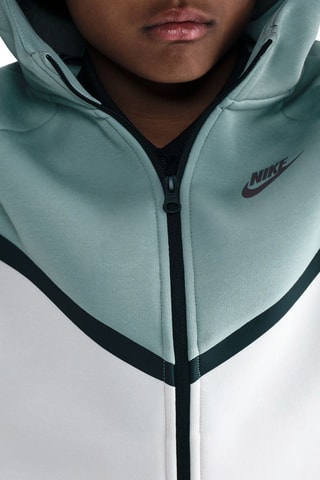 Sweat polaire à capuche Nike Sportswear Tech - Vert d’eau