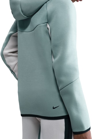 Sweat polaire à capuche Nike Sportswear Tech - Vert d’eau