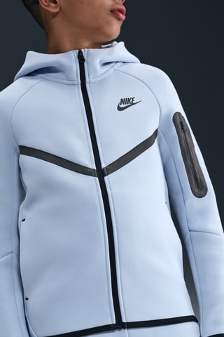 Sweat polaire à capuche Nike Sportswear Tech - Gris clair