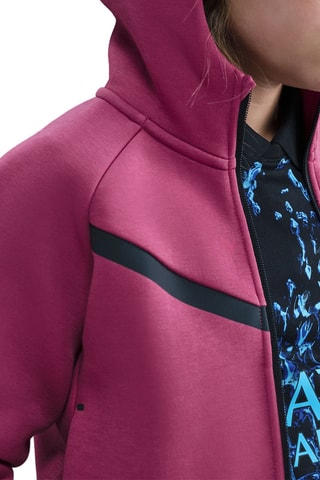 Sweat polaire à capuche - Rose